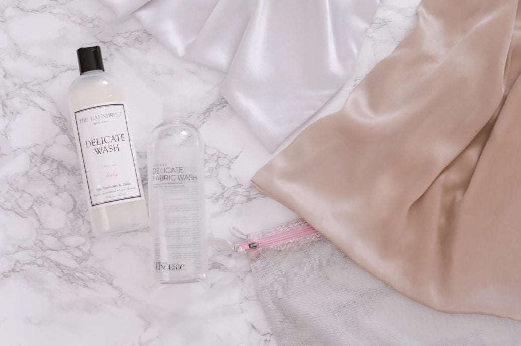 how to clean silk fragrance free detergent laundress delicates wash