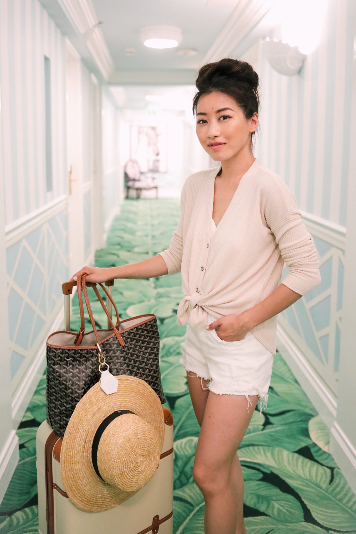 goyard st louis tote toptote magnetic hat clip