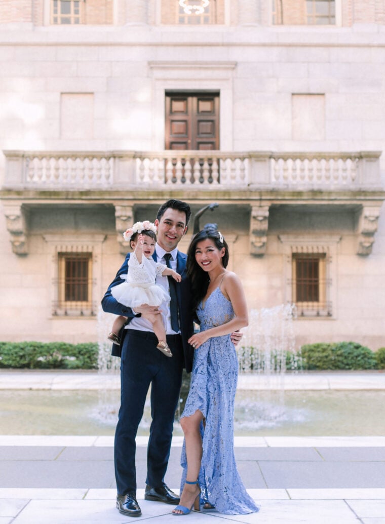 wedding anniversary family photos boston public library