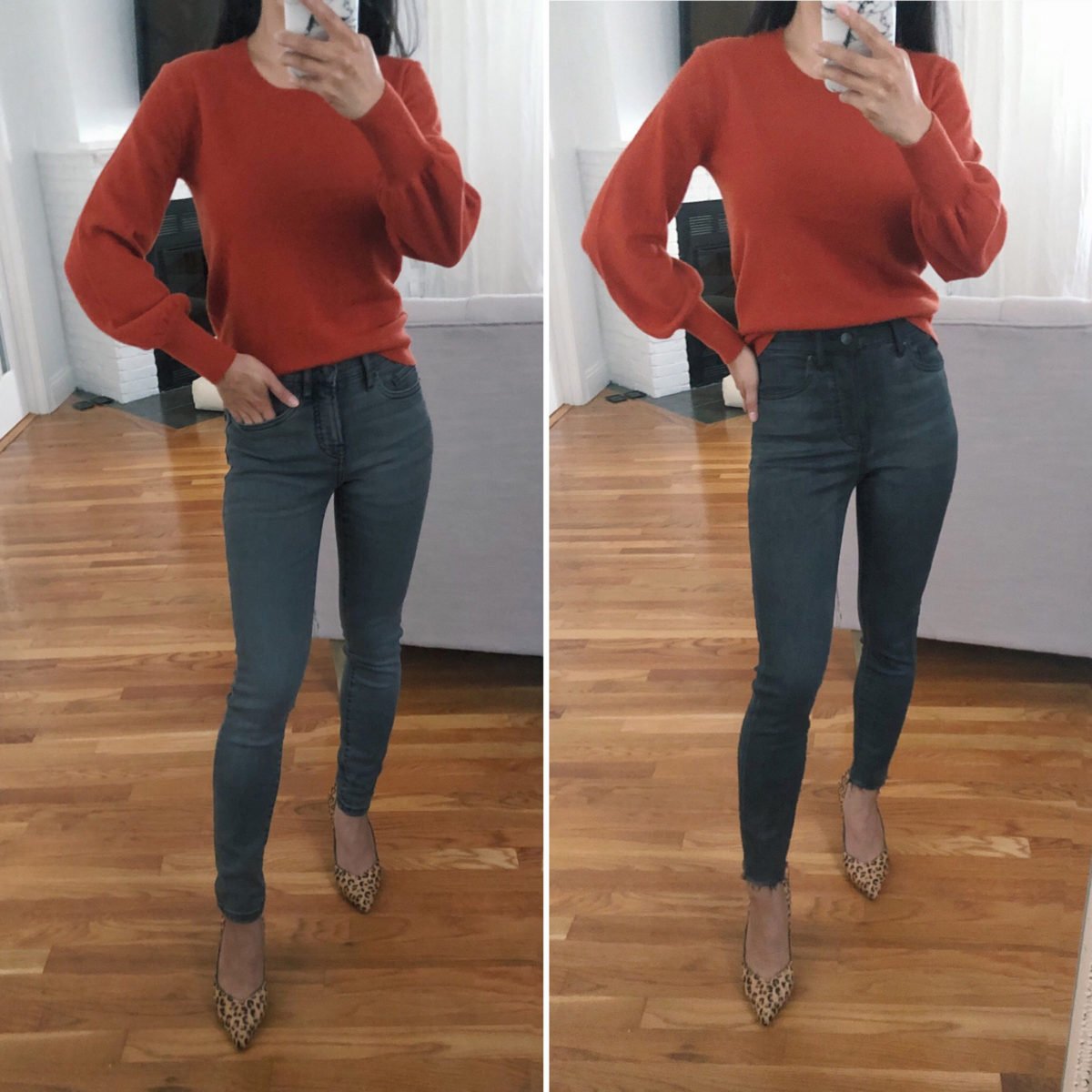 everlane high rise vs mid rise jeans review petite