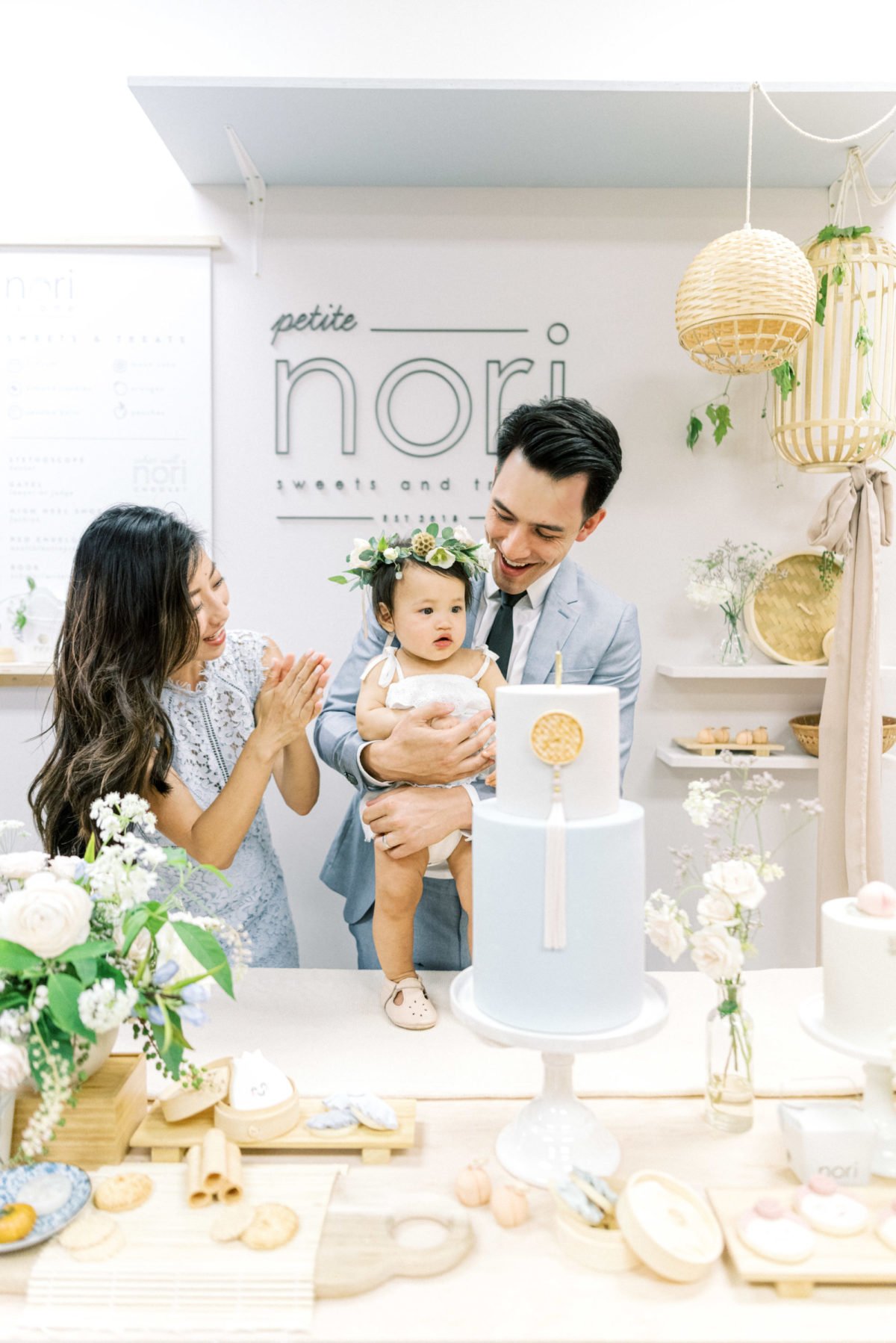 chinese baby girl birthday party