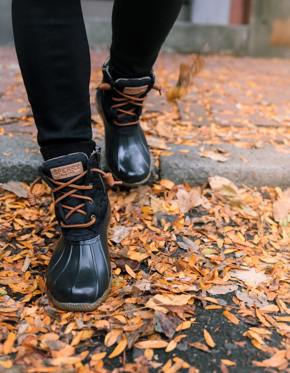 sperry saltwater duck fall winter boots