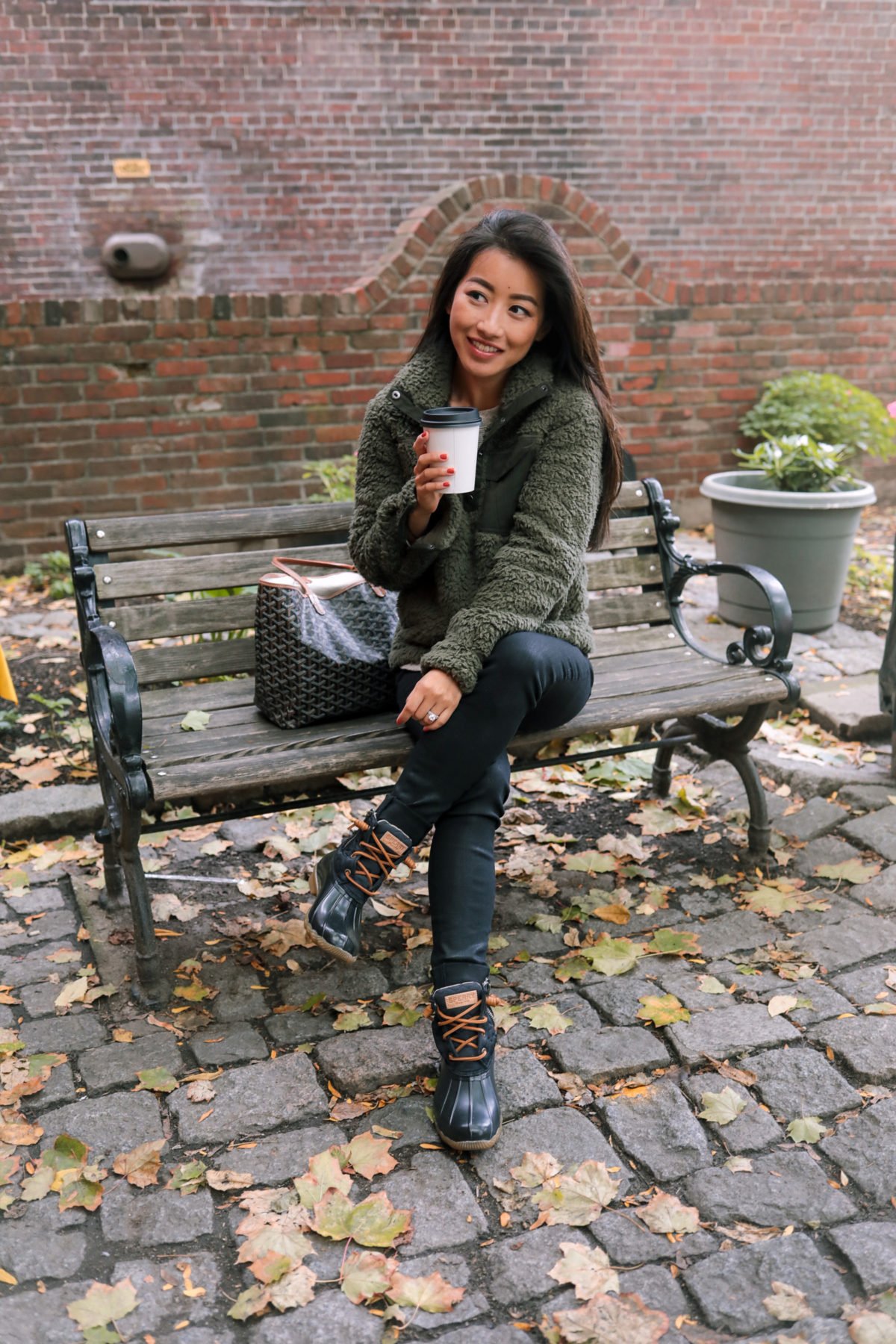 abercrombie fleece jacket petite fashion blog