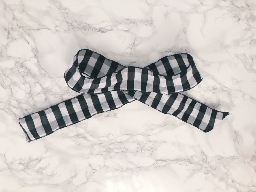 diy Christmas bow easy tutorial