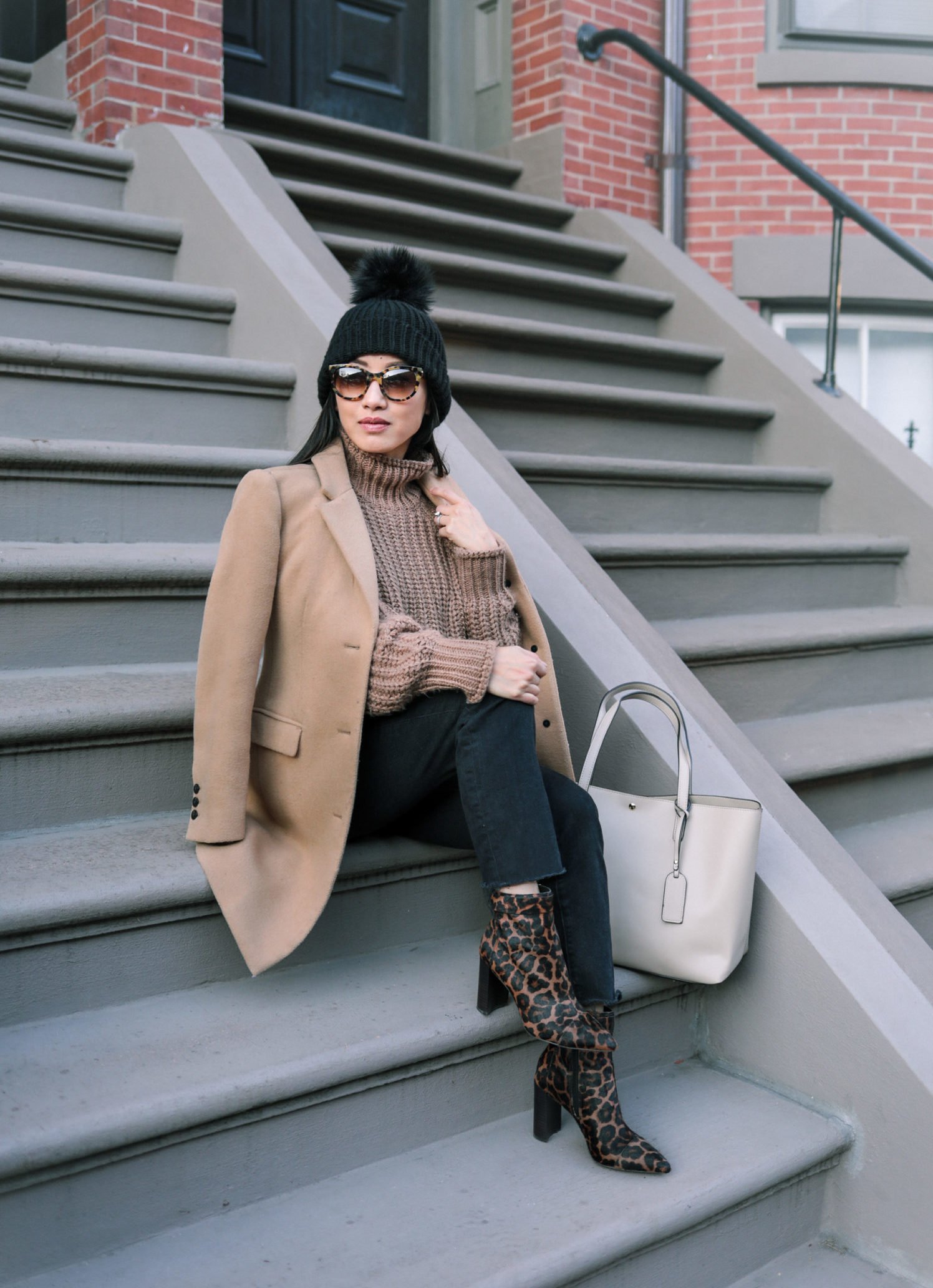 how to style leopard ankle boots