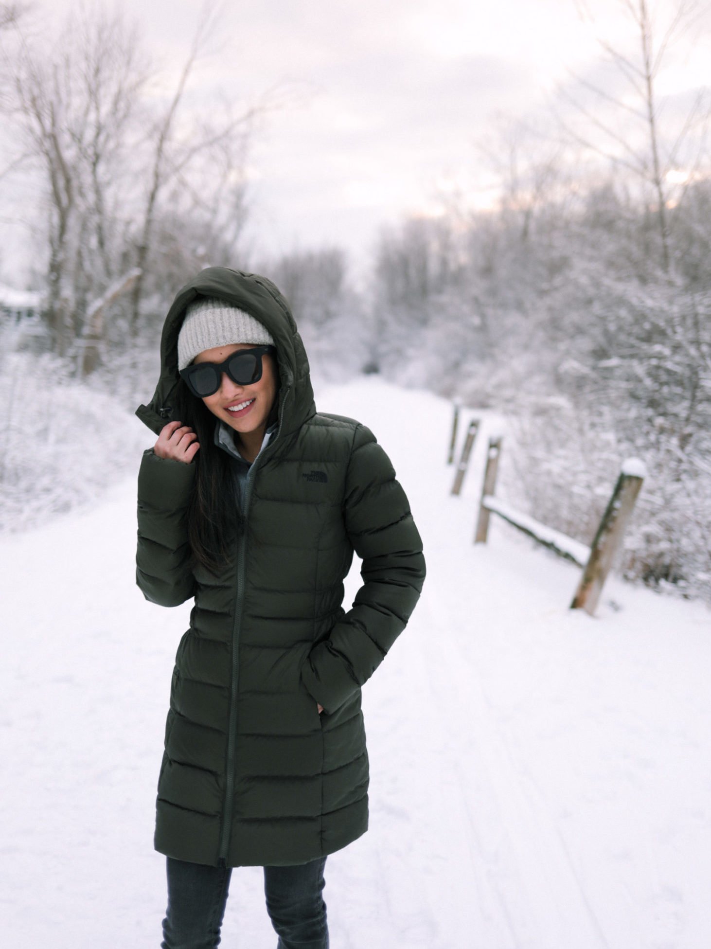 north face down parka petite