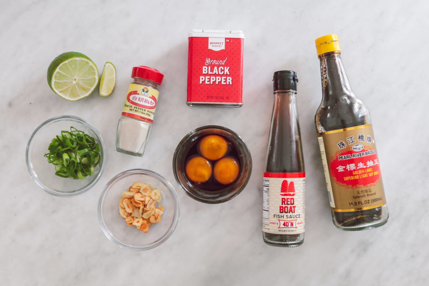 arroz caldo and congee toppings