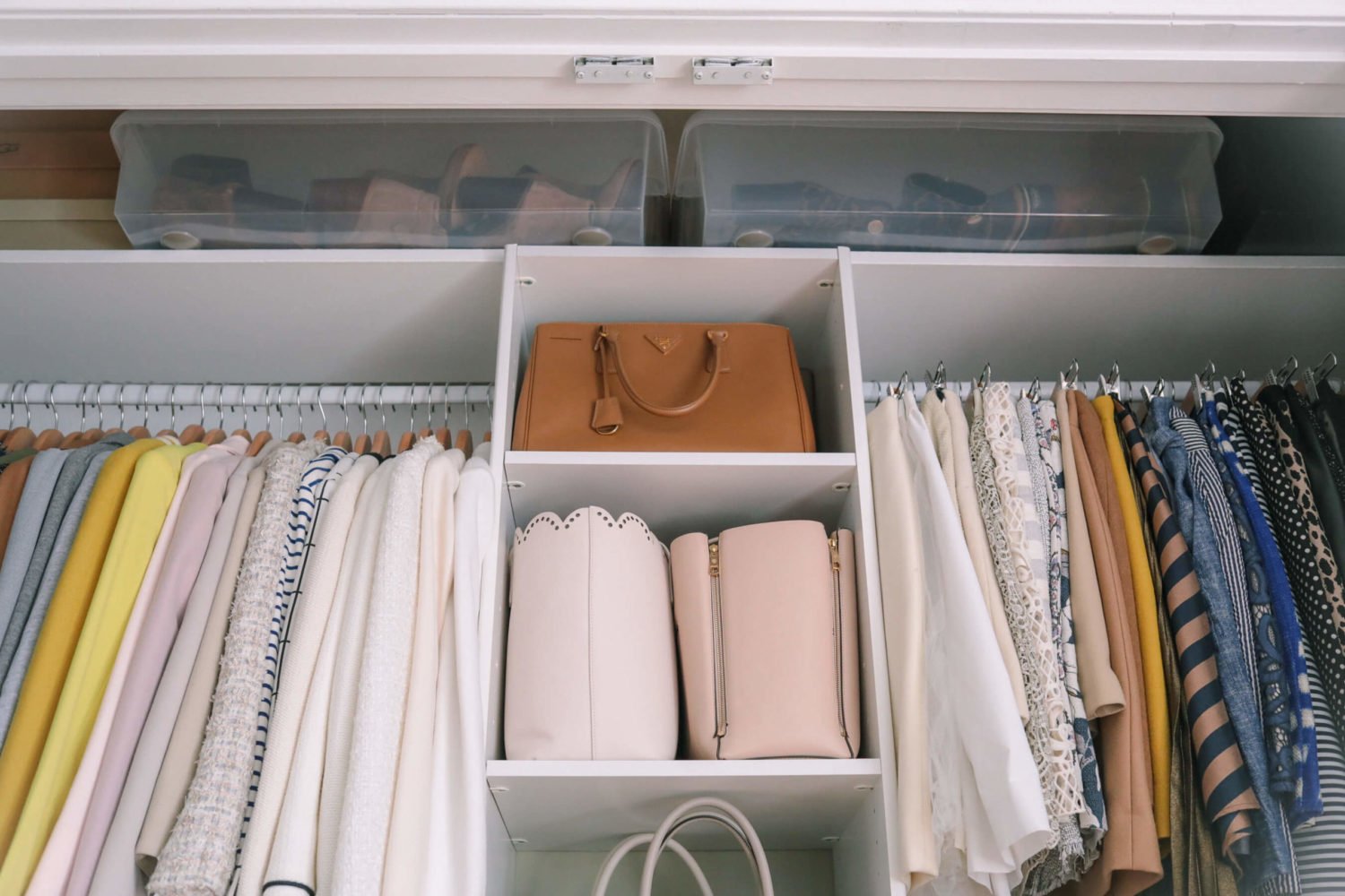 preparing winter clothes for storage