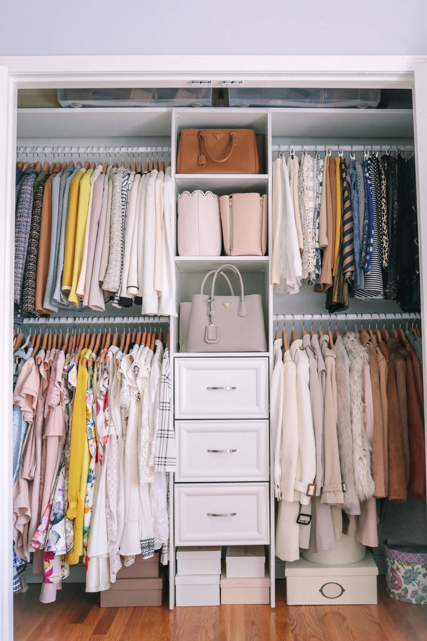 small space closet winter storage tips