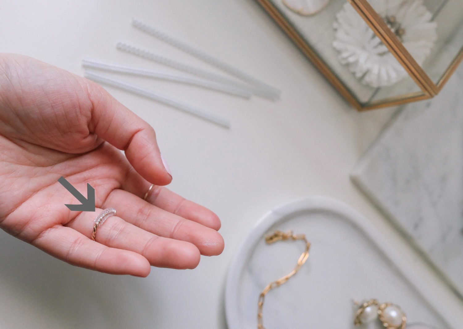 how to temporarily make a ring smaller