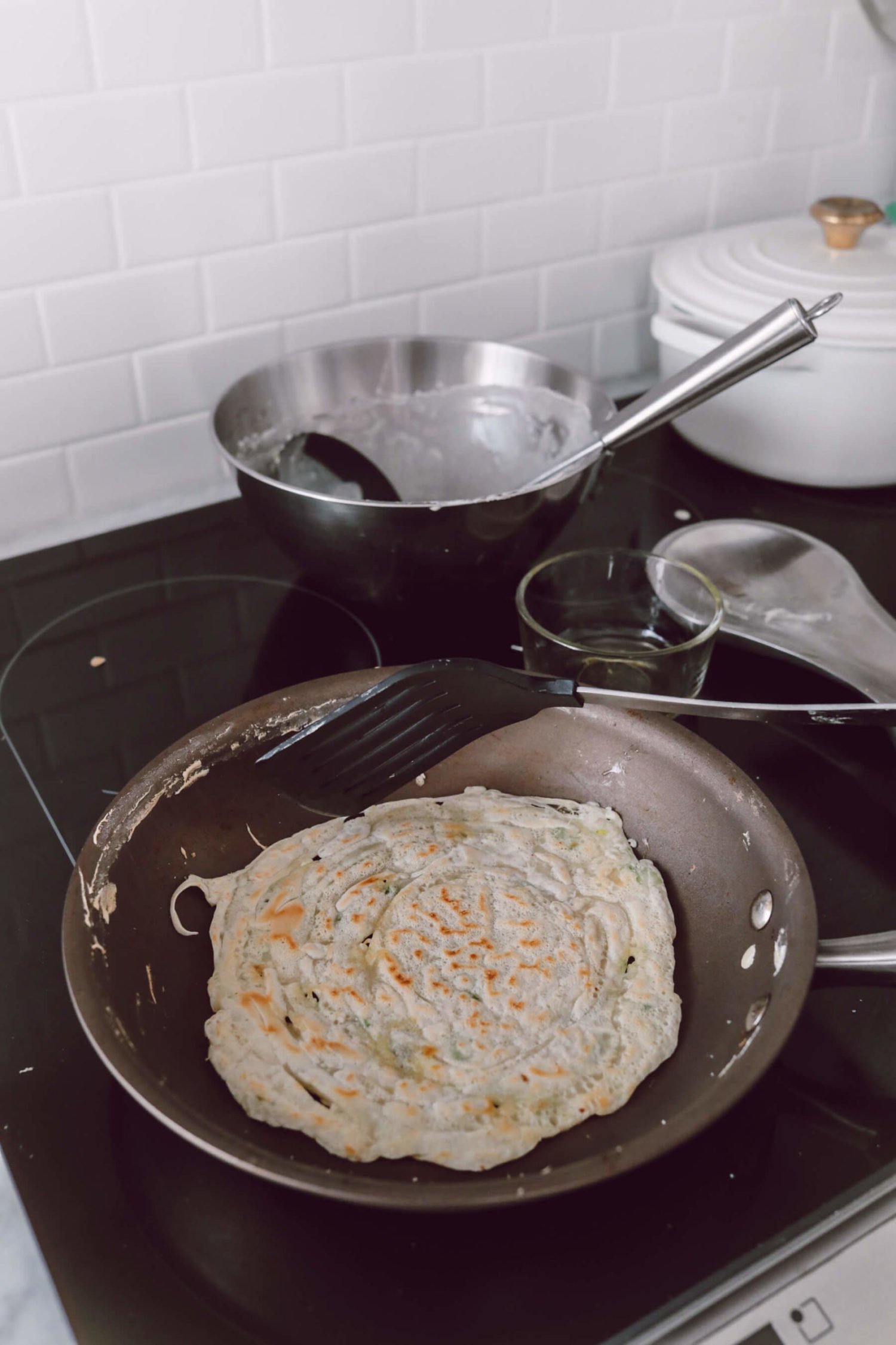 two quick and easy scallion pancake recipes