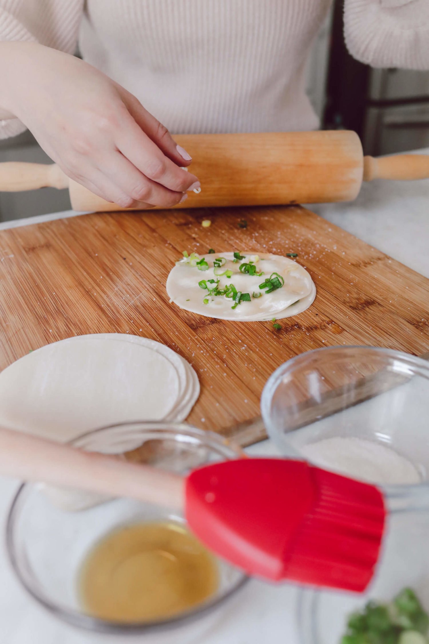 ways to use leftover dumpling jiao zi wrappers skins