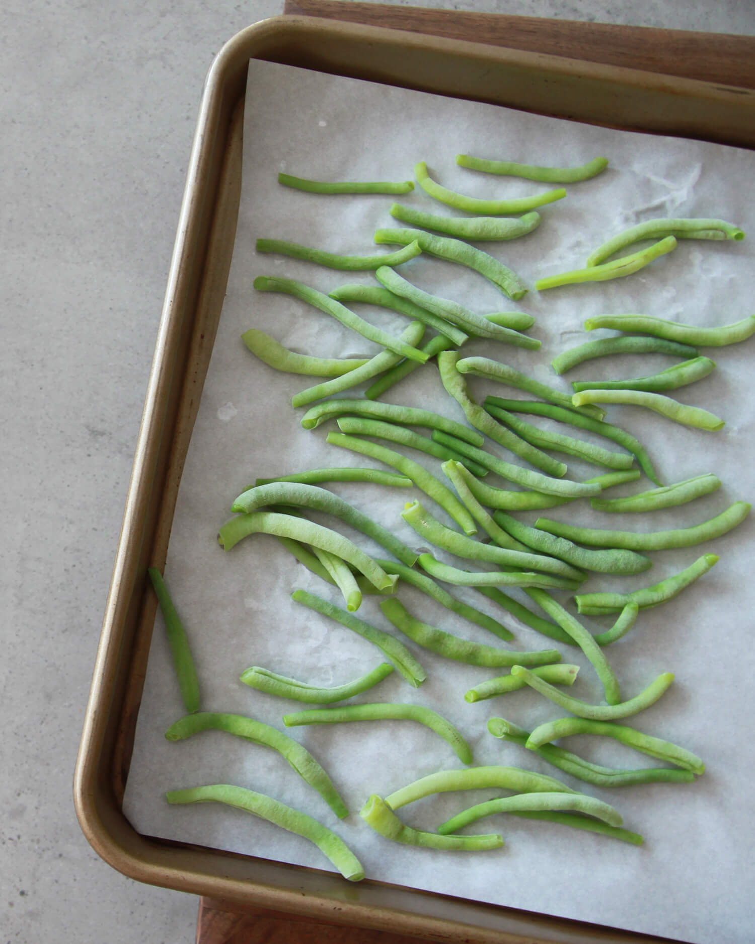 freezing over ripe vegetables to make them last