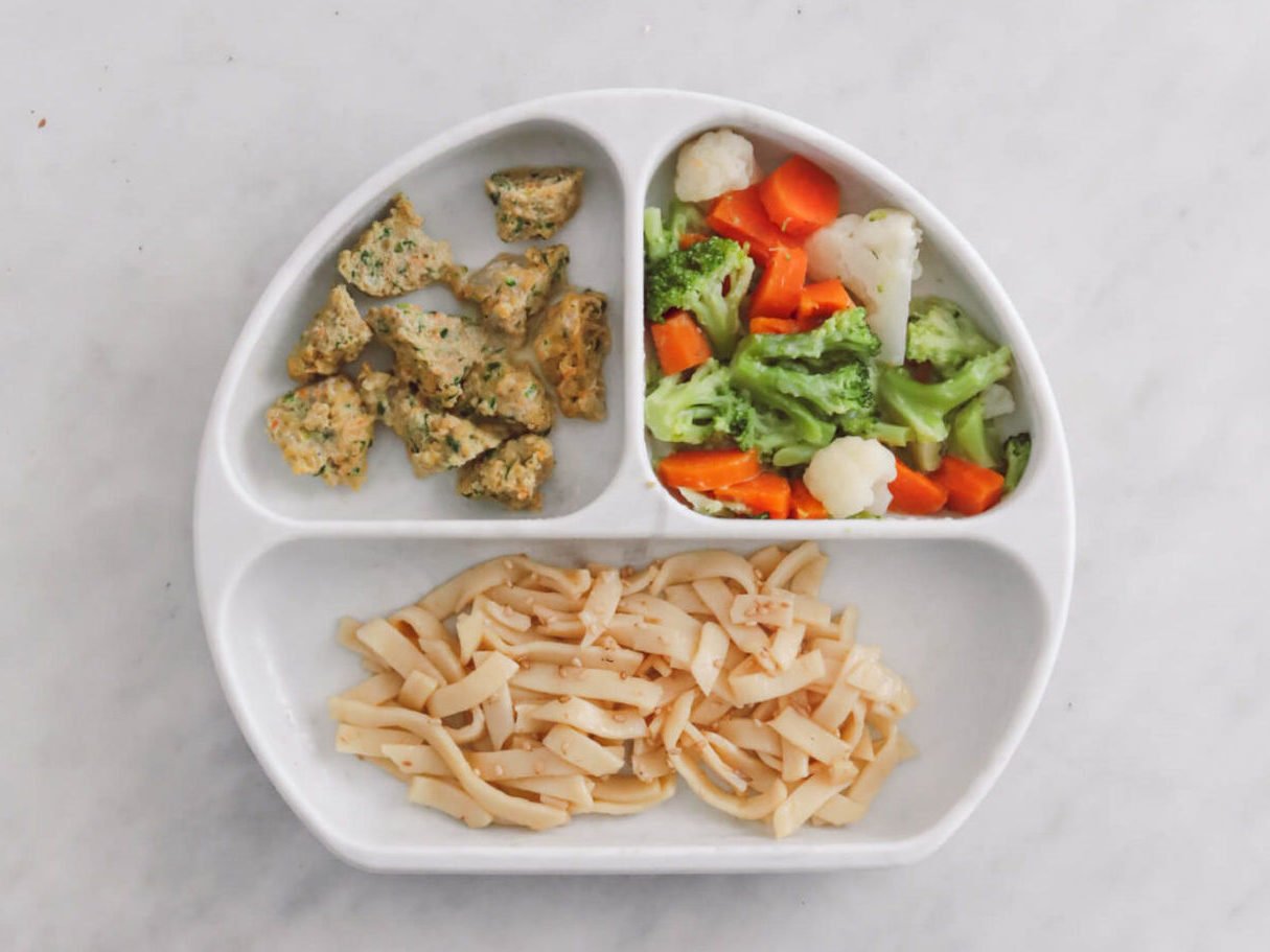 simple Asian sesame noodles for kids