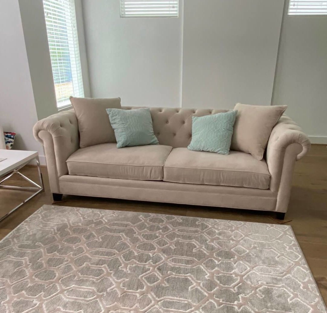 Martha Stewart Saybridge sofa color comparison