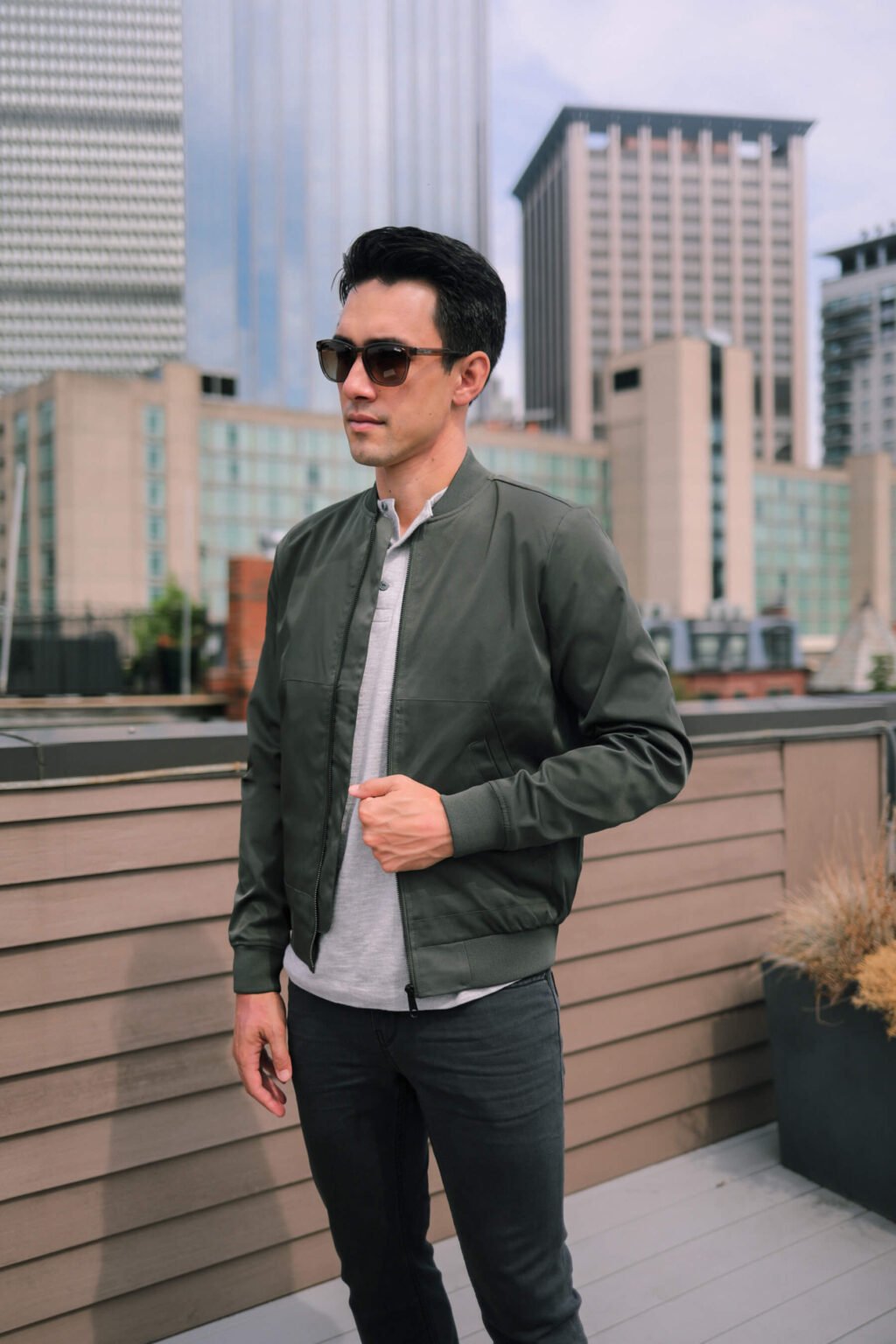 topman bomber jacket fall outfit asian mens style fashion