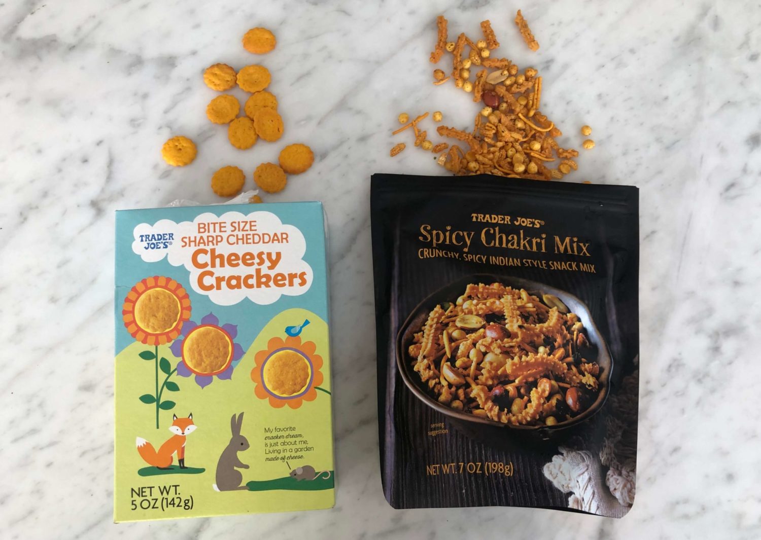trader joes spicy chakri mix new review