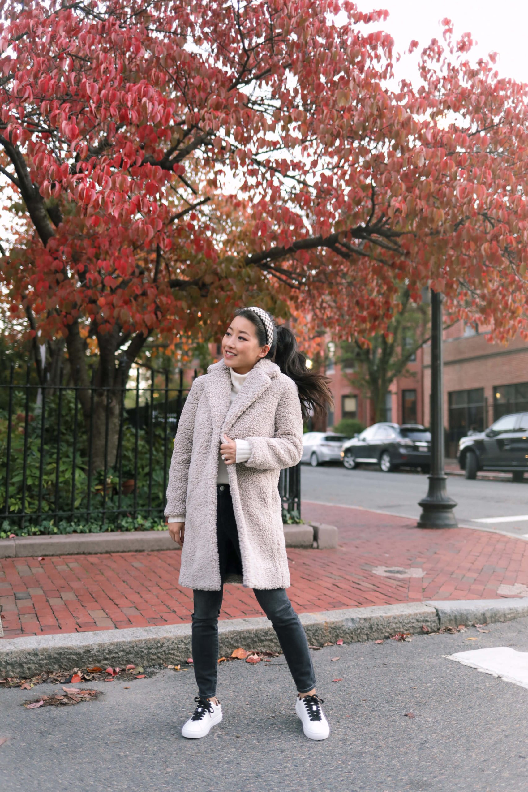 JCrew petite teddy coat