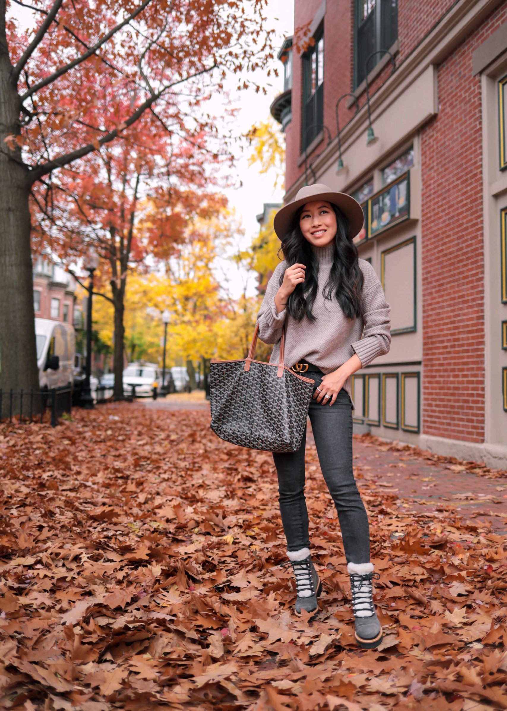 marc fisher izzie hiker combat boots petite fashion blog