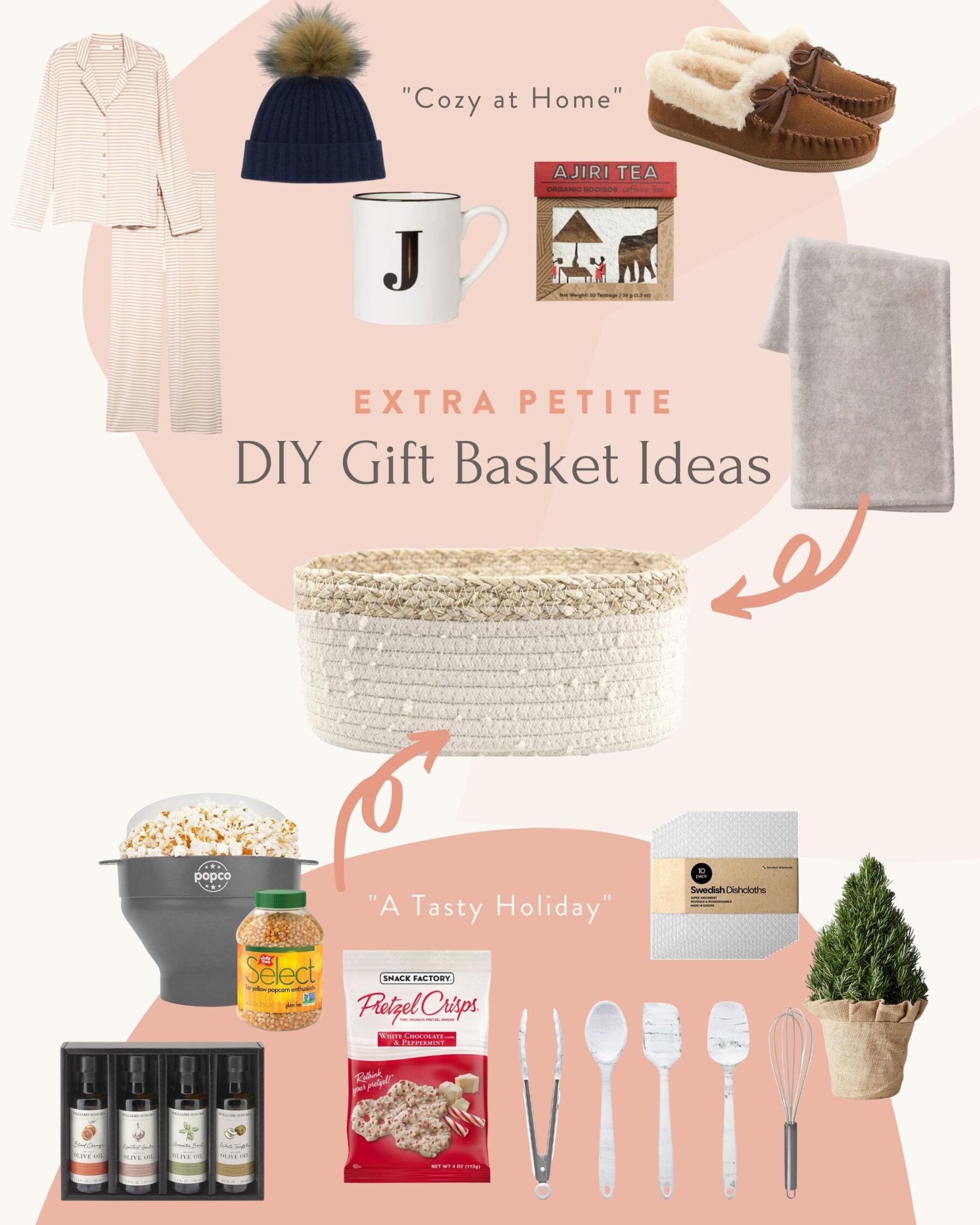 diy gift basket ideas for women with creative fun themes