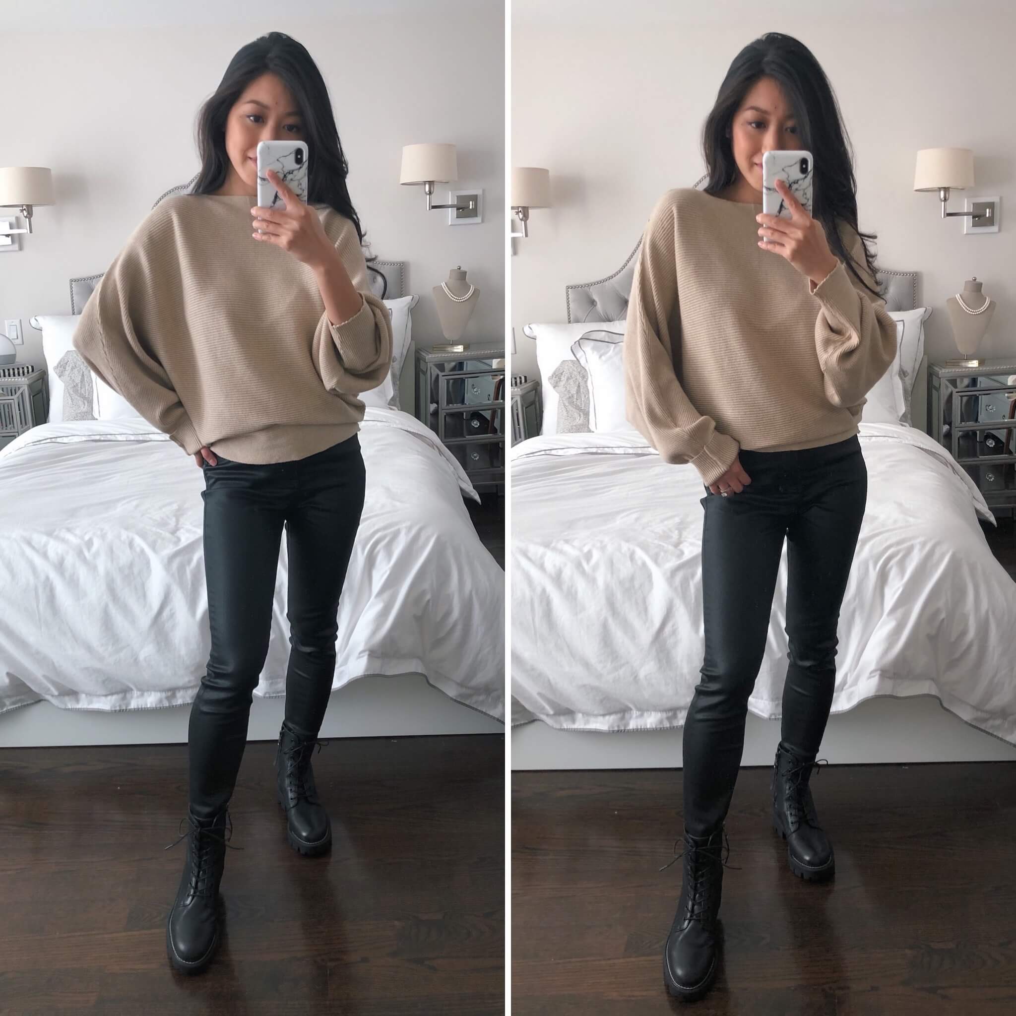 Combat boot outfits for petites