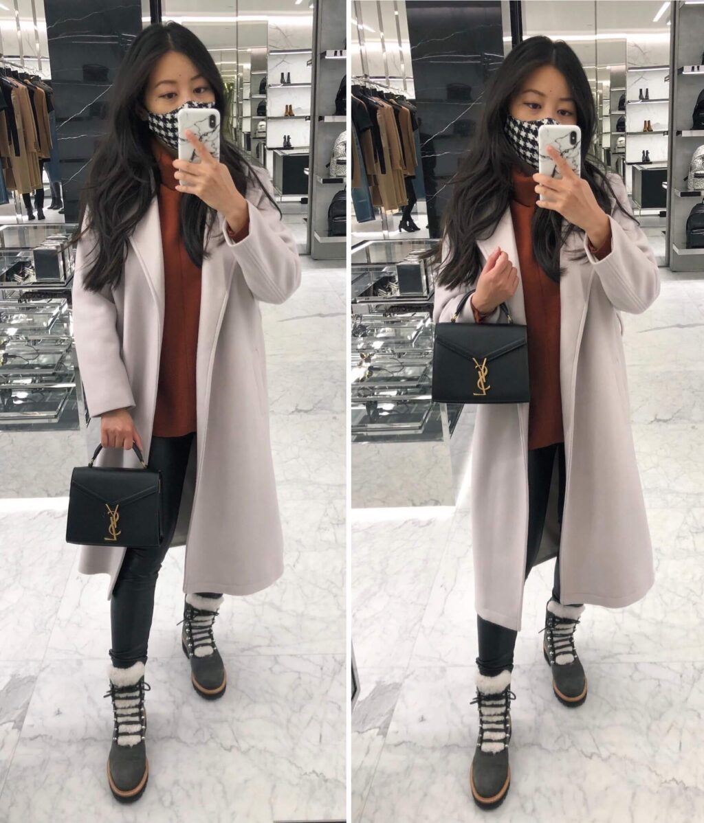 YSL Saint Laurent Cassandra mini top handle bag review