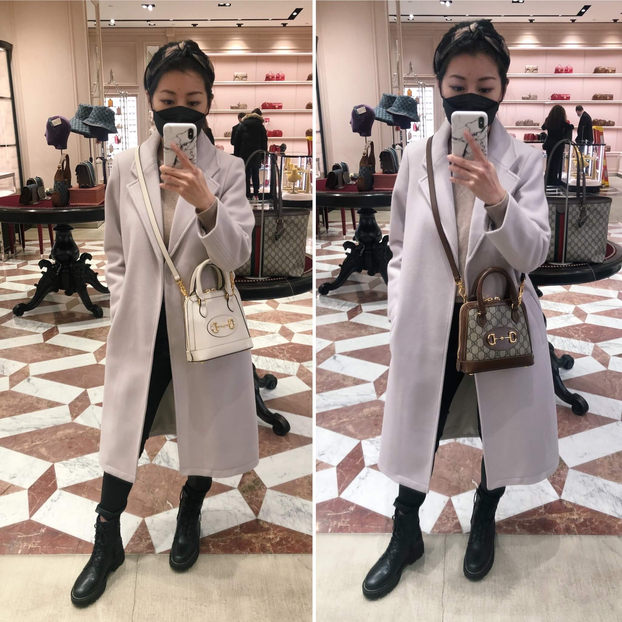 Gucci Horsebit top handle bag review