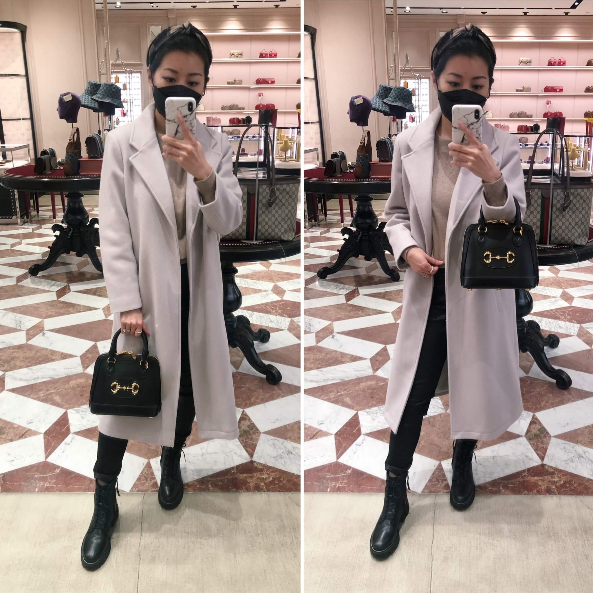 Gucci Horsebit 1955 mini top handle bag