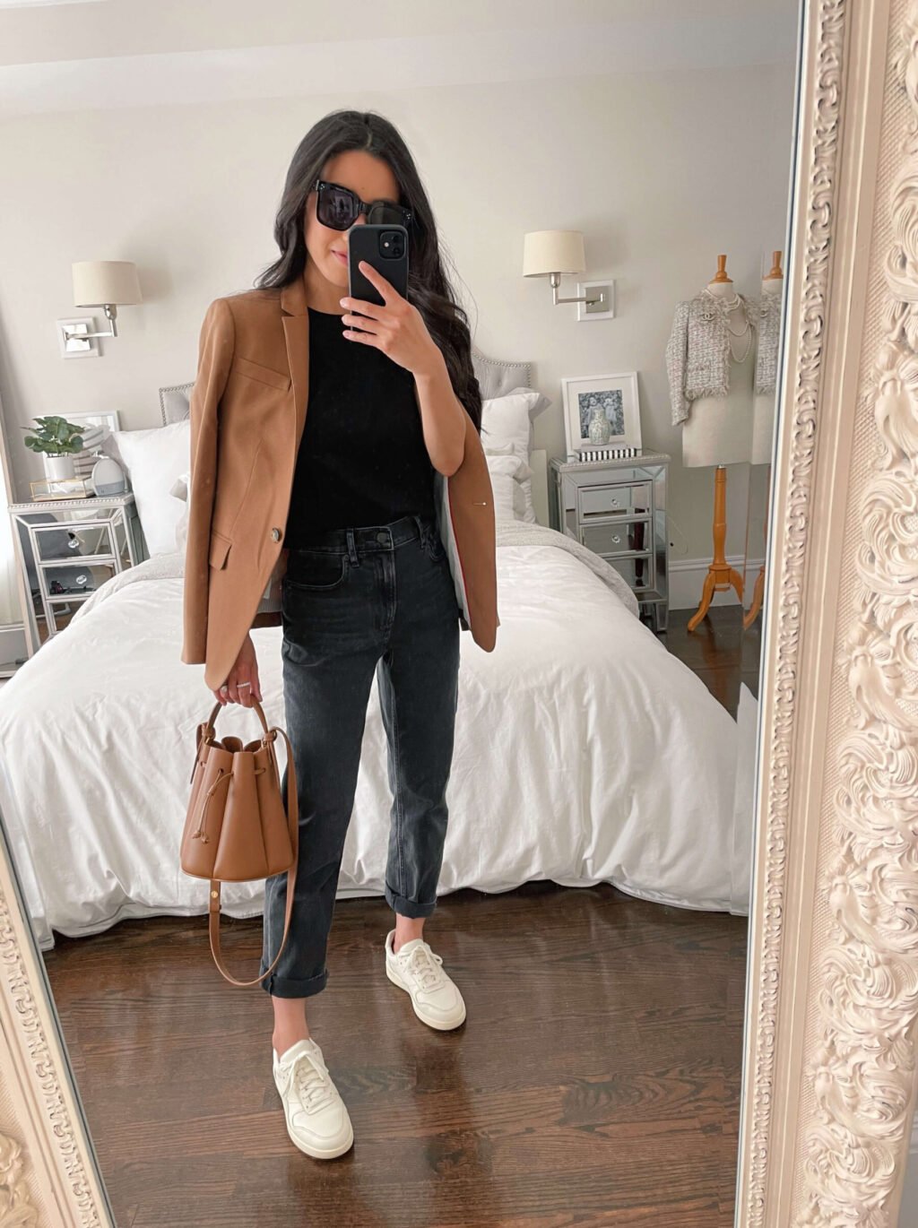 straight leg jeans business casual style