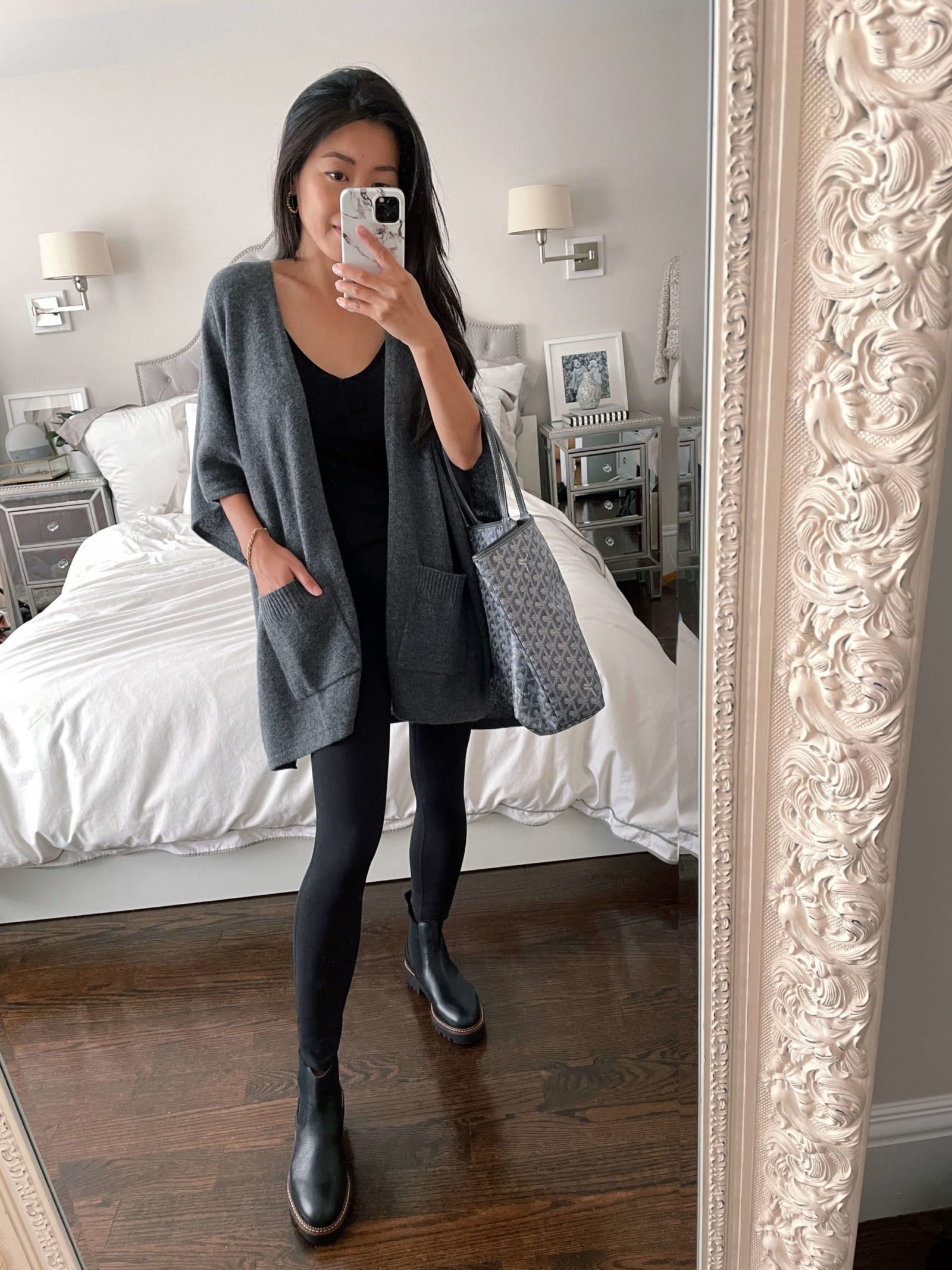 nordstrom caslon waterproof chelsea boots petite poncho sweater