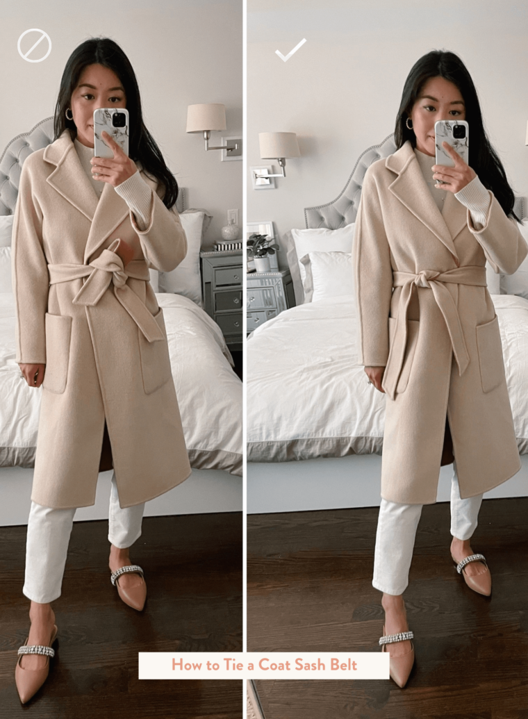 feat. image how to tie a coat sash belt