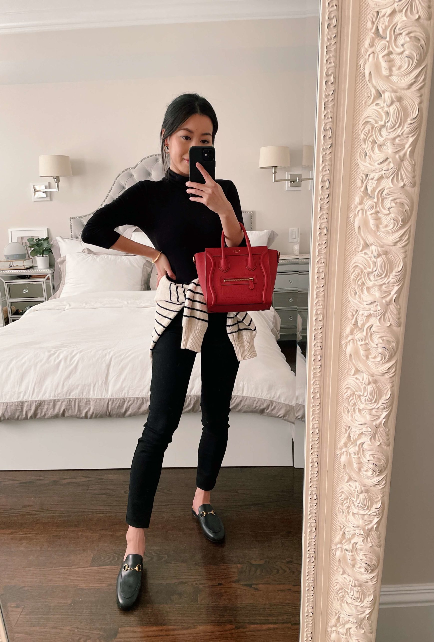 chic all black outfits