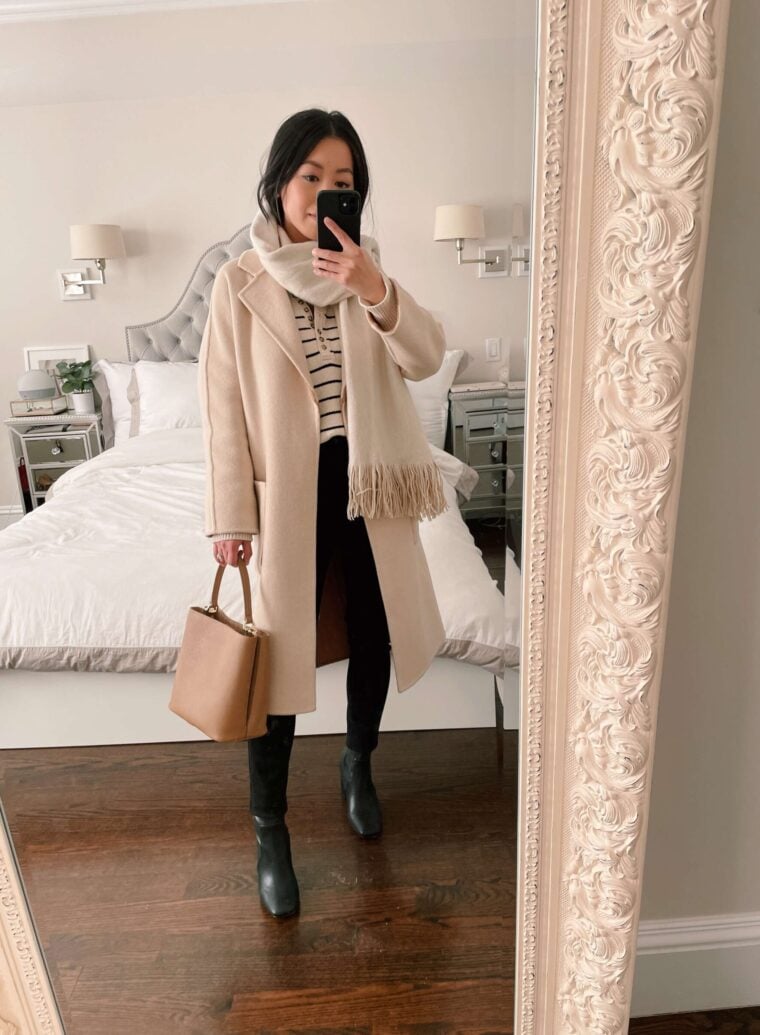 winter petite capsule wardrobe