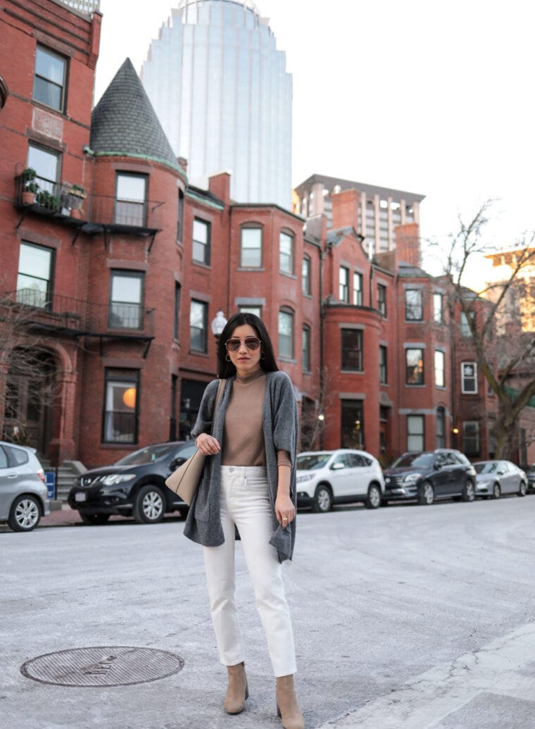 petite poncho sweater