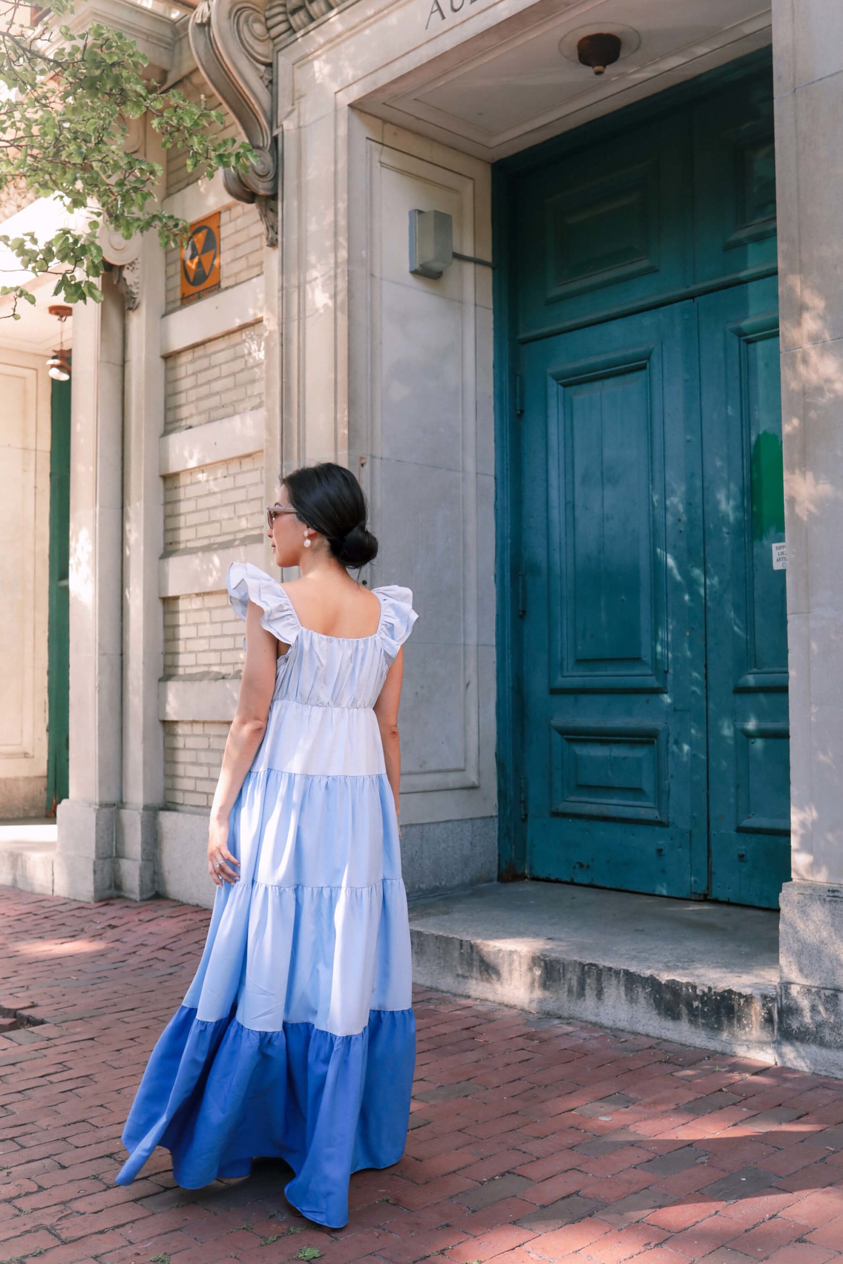 Saks affordable petite wedding guest dress