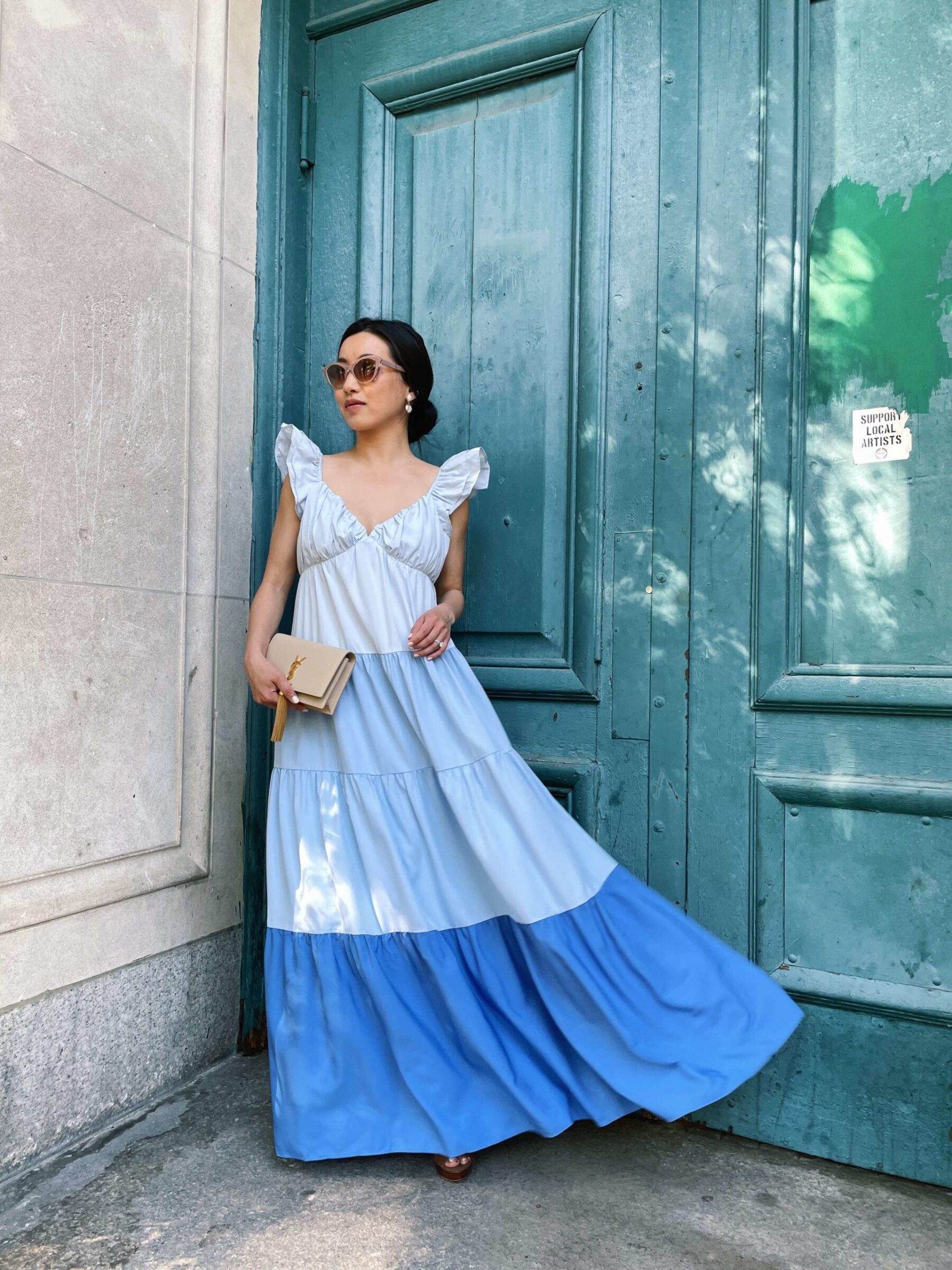 English Factory tiered dress review