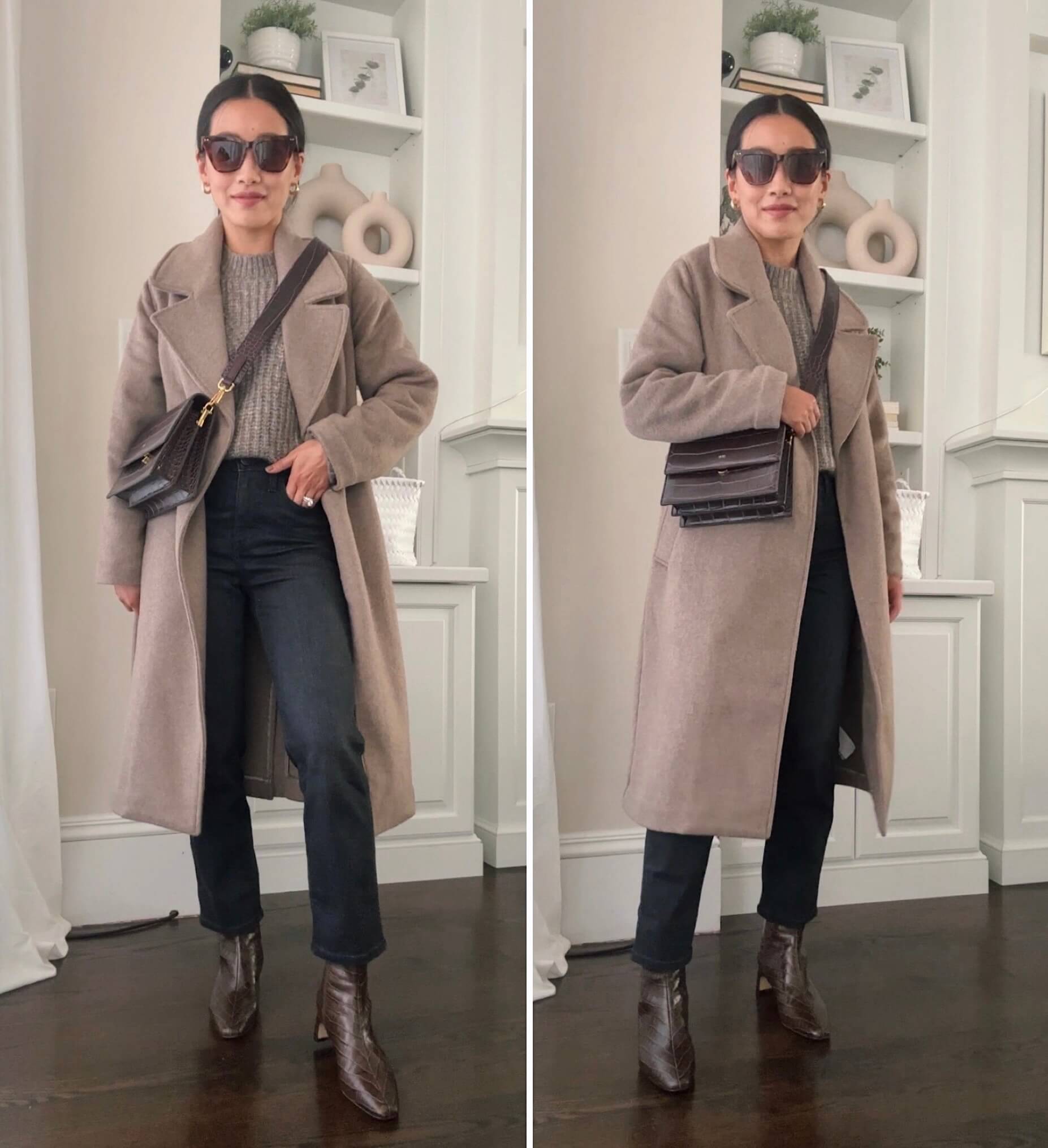 Abercrombie petite blanket coat cyber week sale deal