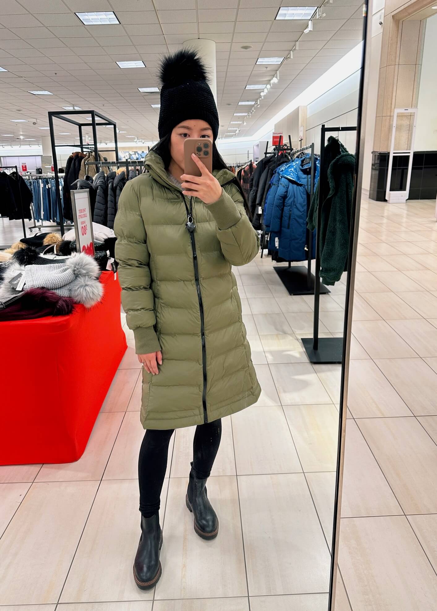 Bernardo Quilted Recycled Polyester Walker Coat