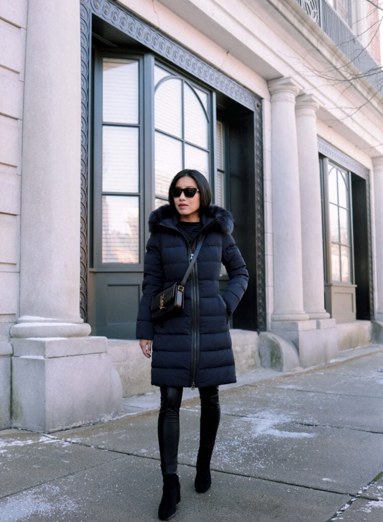 Mackage Calla puffer coat petite review