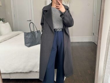 how to make loose pants waist fit smaller no sew DIY hack