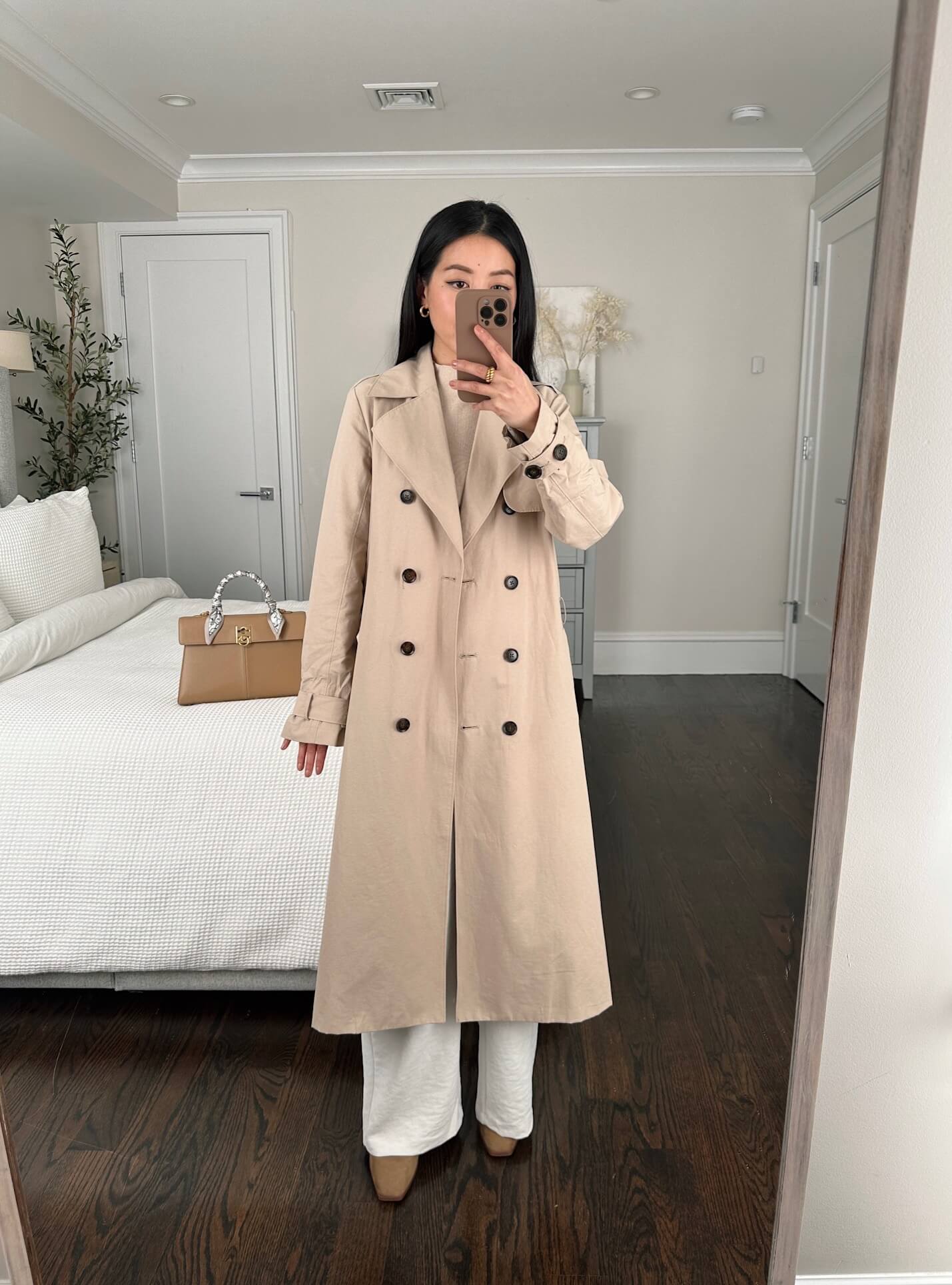 oversized trench coat