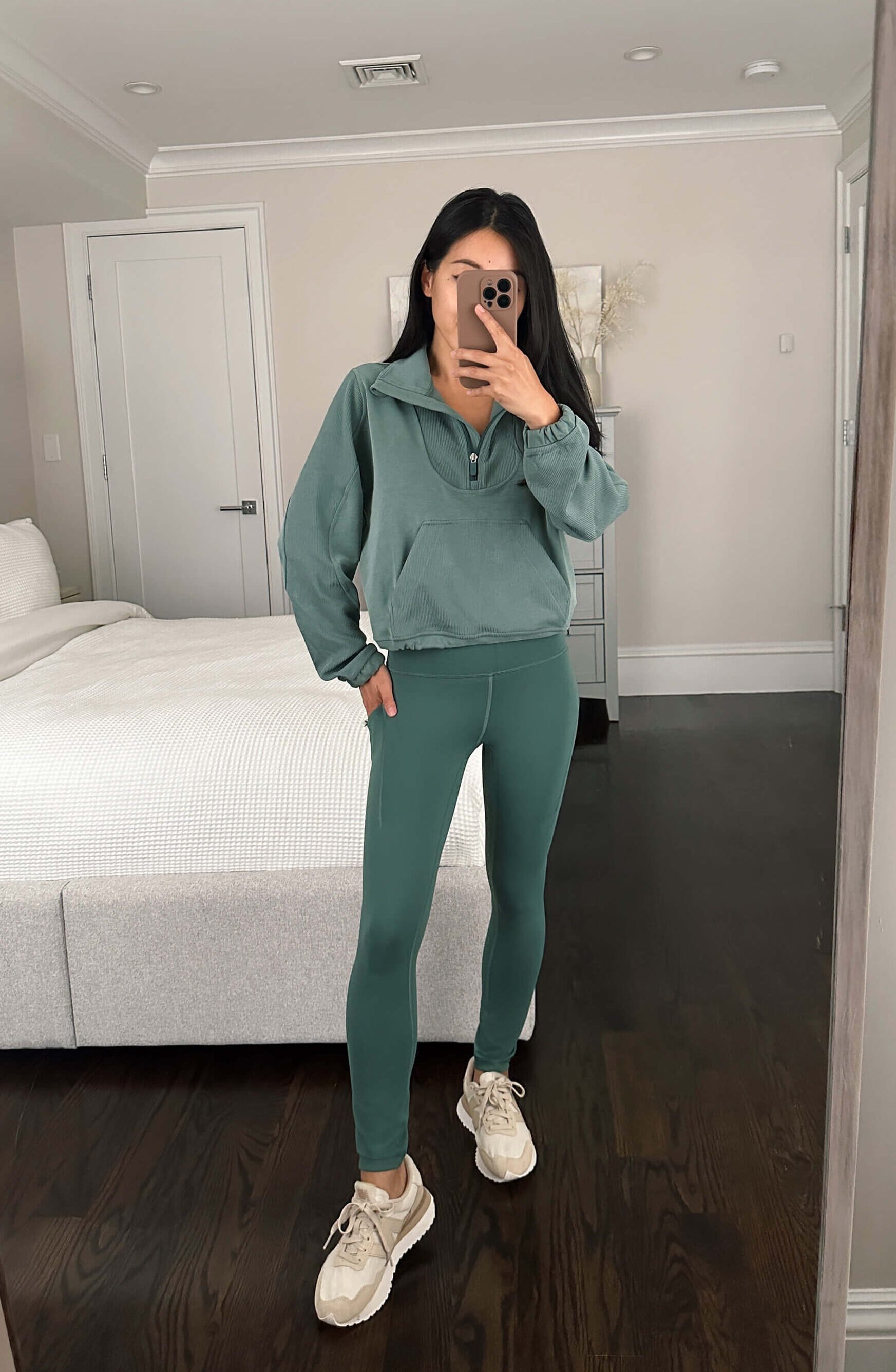 lululemon softstreme half zip sweatshirt petite review