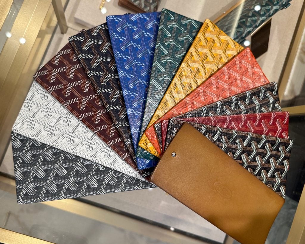 paris goyard flagship store tips bag colors pricing 2024