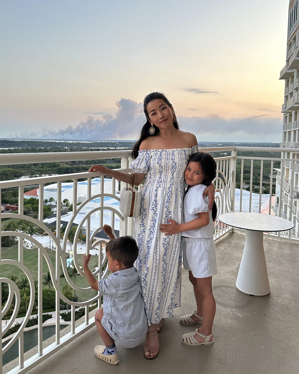 baha mar familiy vacation outfits petite maxi dress