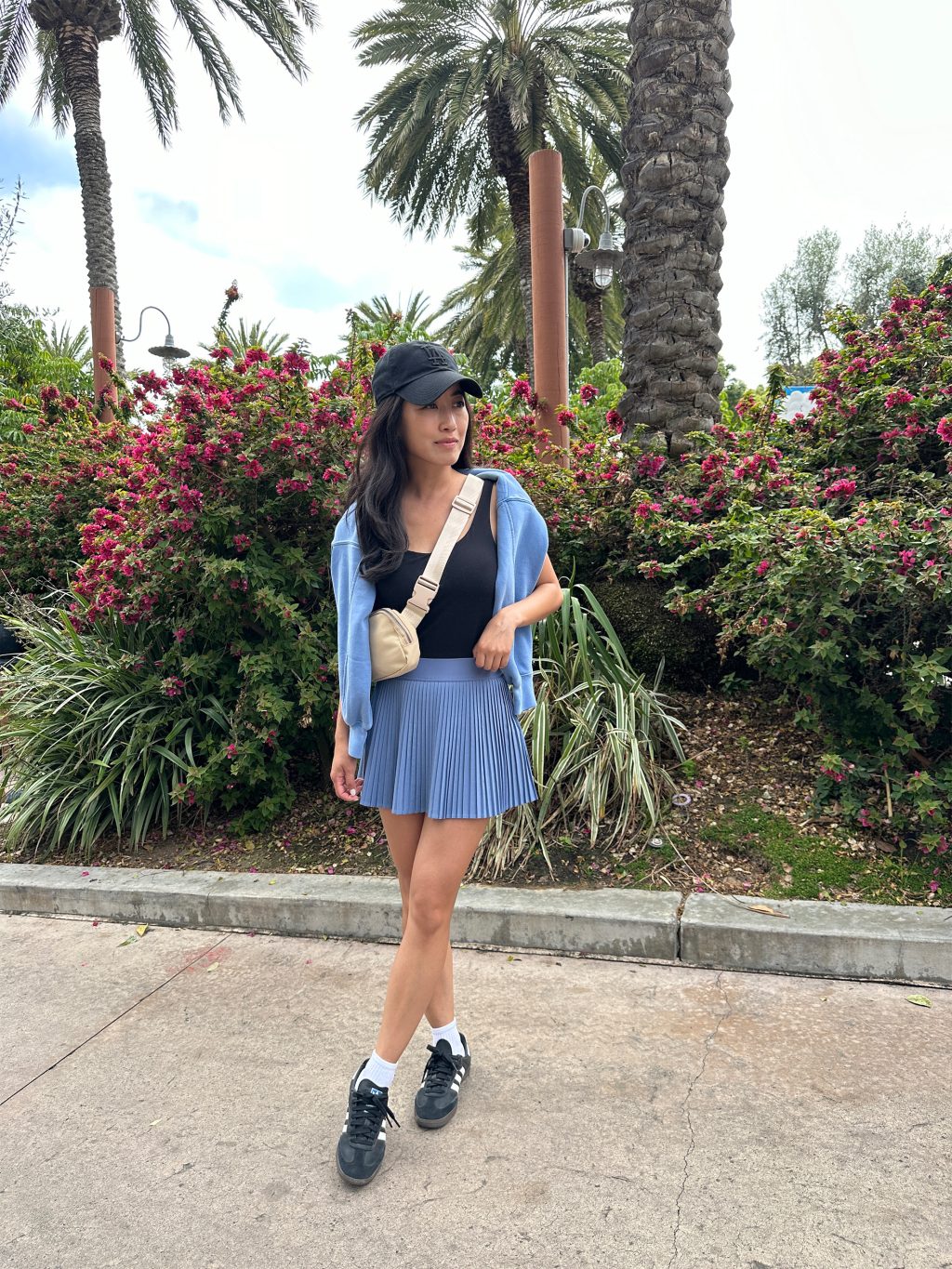 lululemon tennis skirt theme park disney outfit