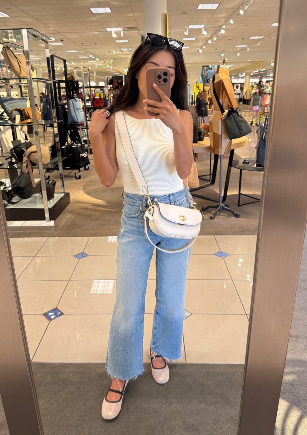 Nordstrom Anniversary Sale Coach Bag Sweater Tank